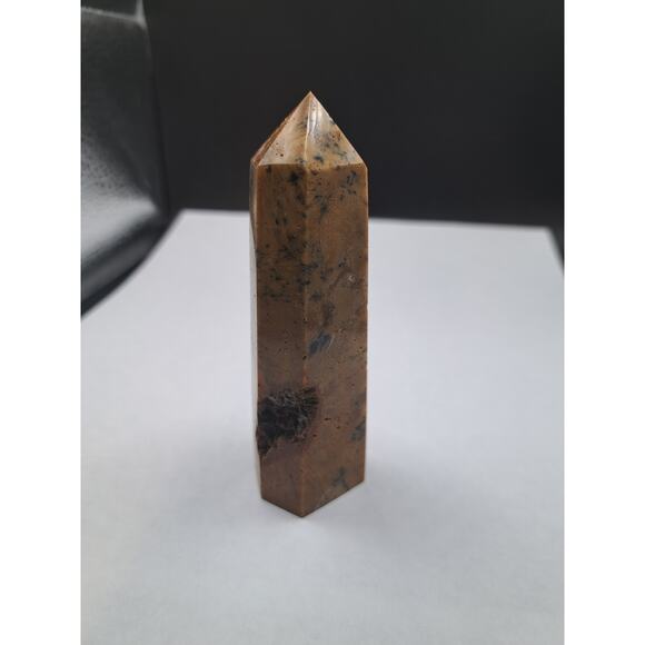 Rare Golden Hair Rutilated Quartz Crystal Tower - 97g - Picture 3 of 6